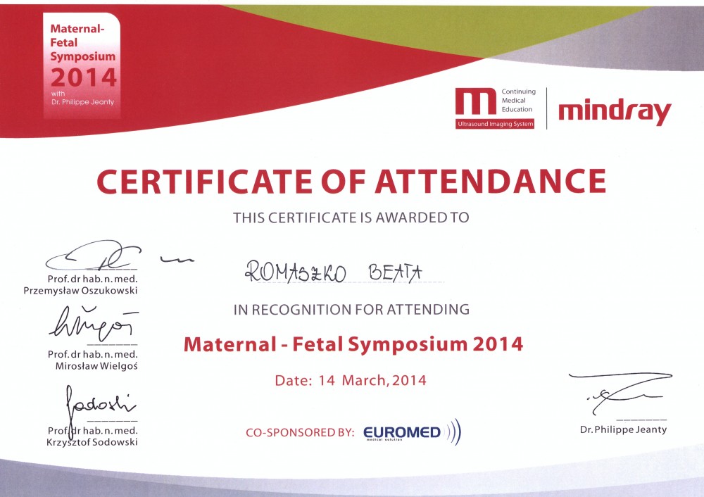 Maternal – Fetal Symposium