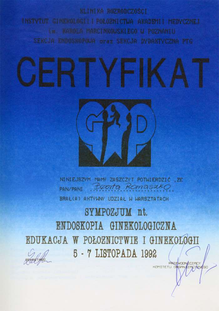 Instytut Ginekologii i Położnictwa Akademi Medycznej w Poznaniu