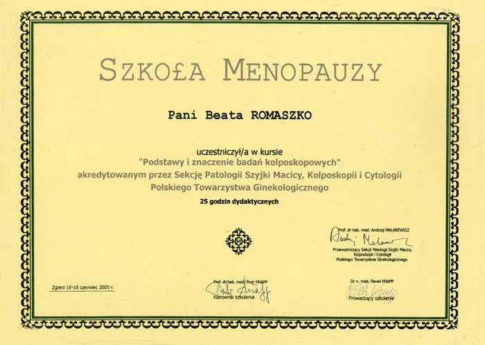 Szkoła Menopauzy