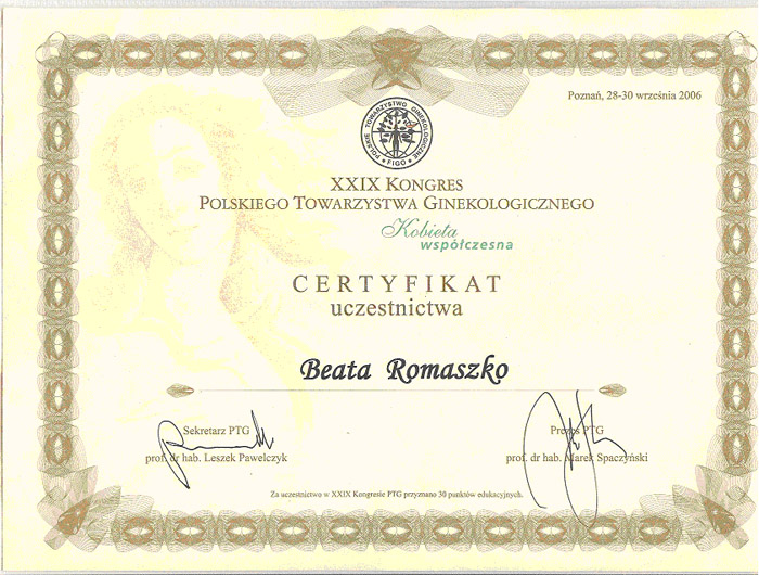 XXIX Kongres Polskiego Towarzystwa Ginekologicznego