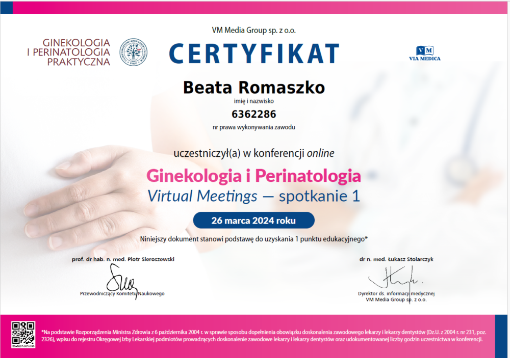 Ginekologia i Perinatologia cz. I
